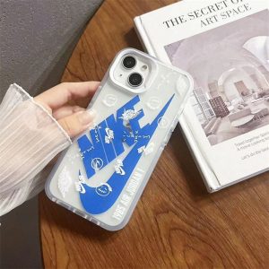 iphone16/15/15pro ケース ナイキ ペア iphone14/14pro ケース nike パロディ アイフォン13pro max ソフトケース シンプル おしゃれ 発光 携帯ケース iphone12/11 全面保護 大人気