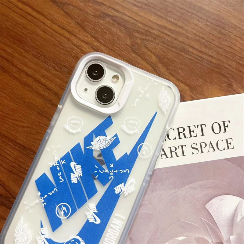 iphone16/15/15pro ケース ナイキ ペア iphone14/14pro ケース nike パロディ アイフォン13pro max ソフトケース シンプル おしゃれ 発光 携帯ケース iphone12/11 全面保護 大人気