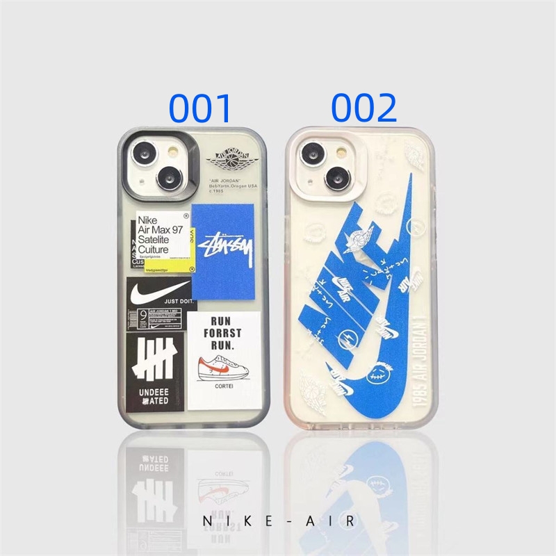 iphone16/15/15pro ケース ナイキ ペア iphone14/14pro ケース nike パロディ アイフォン13pro max ソフトケース シンプル おしゃれ 発光 携帯ケース iphone12/11 全面保護 大人気