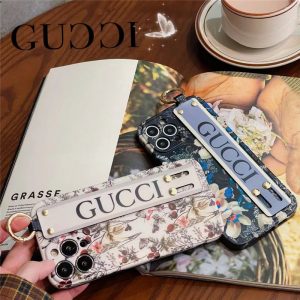 iphone16/16pro ケース 花 柄 ブランド gucci風 iphone15pro maxケース ベルト付き 派手カワ iphone14/13/12 tpuケース 大人女子 グッチ アイフォンxr 携帯ケース 海外セレブ愛用