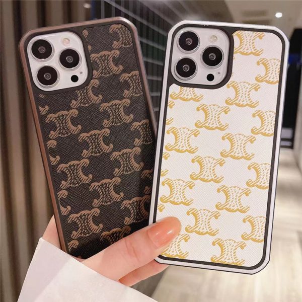 celine スマホケース iphone16/16pro トリオンフ セリーヌ風 アイフォン15pro max カバー 大人 おしゃれ iphone14/13pro/12 アイフォンxs/xr 保護ケース おそろい