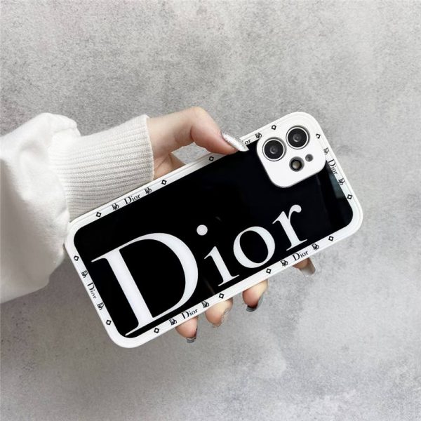 dior スマホケース iphone15/15pro ガラスケース ディオール風 iphone14/13pro max ケース カメラまで保護 アイフォン12pro/11/xs max ケース 男女兼用 オシャレ