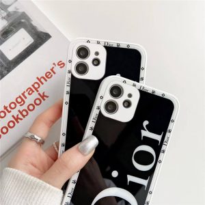 dior スマホケース iphone15/15pro ガラスケース ディオール風 iphone14/13pro max ケース カメラまで保護 アイフォン12pro/11/xs max ケース 男女兼用 オシャレ