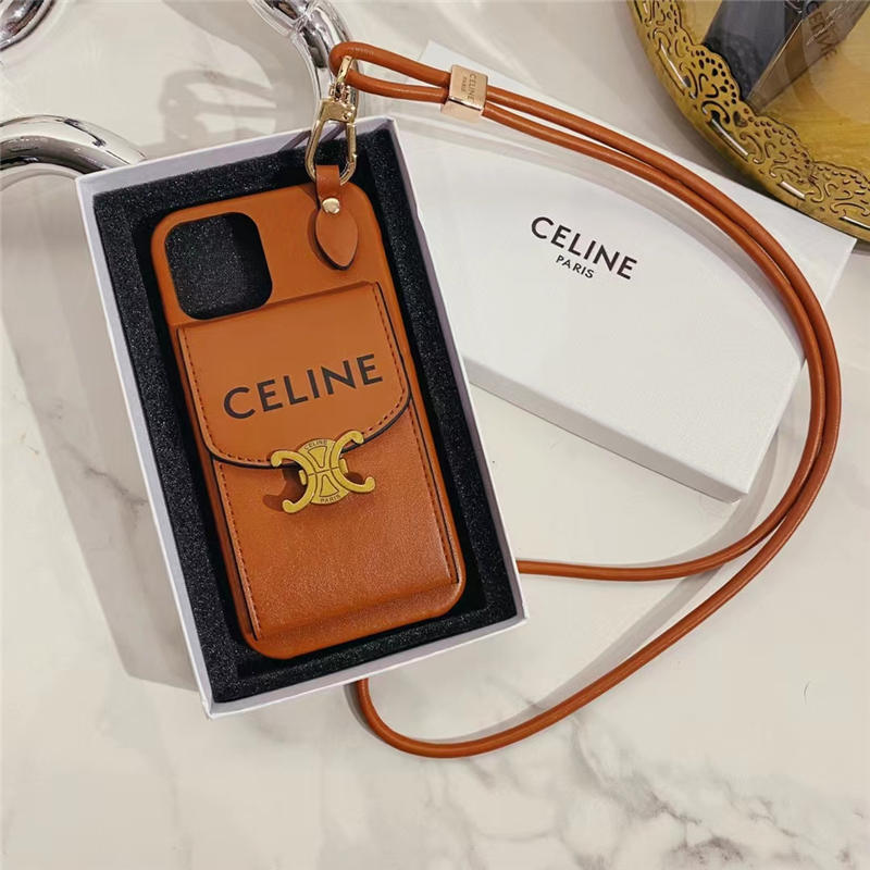 CELINE セリーヌ iPhoneケース カードケース-