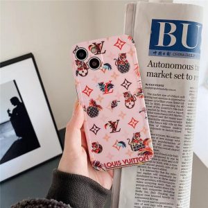 虎 スマホケース かわいい iphone14/14pro ケース ルイヴィトン