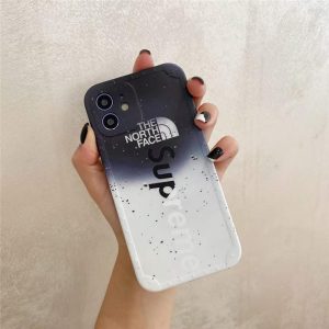 iphone13pro アイフォン13/12ケース シュプリーム ノースフェイス 2022 iphone14pro/12pro max カバー おしゃれ メンズ iphone11/xs/xr ケース supreme north スマホカバー かっこいい
