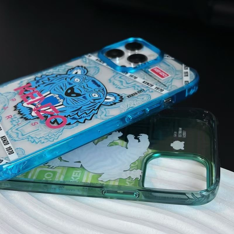 KENZO iPhoneケース iPhone proMax ケース 青