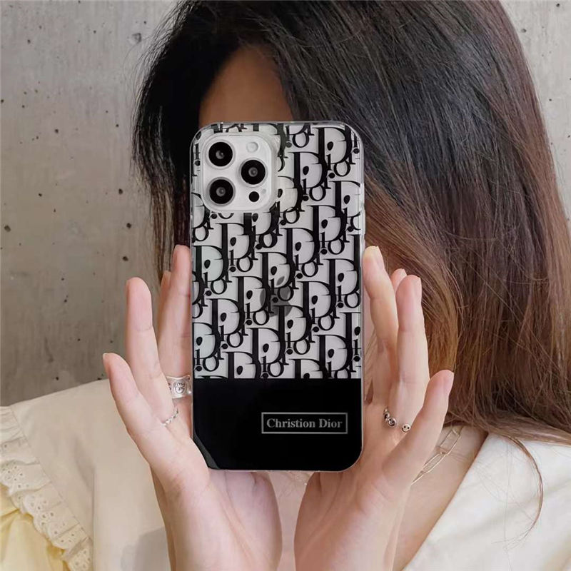 dior スマホケース ガラス iphone16/15/14pro ケース パロディ iphone 