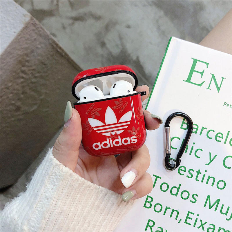 airpods pro2 ケース アディダス airpods1/2 airpods 第三世代 ケース 高校生 人気 adidas風 エアポッツケース ブランド 充電