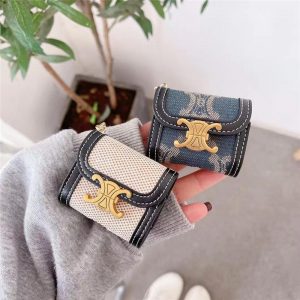 セリーヌ エア ポッツ ケース celine風 airpods1/2カバー 可愛い airpods pro2 ケース おすすめ ブランド イヤホンケース エアポッツプロ ケース 韓国