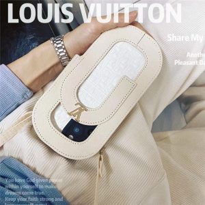 スマホポーチ ショルダー ブランド LVロゴ 全 機種 対応 スマホケース 韓国 ヴィトン風 スマホポシェット ペーパークリップ型 個性的 おしゃれ もらって 嬉しい プチ ギフト