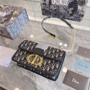 ディオール 30 montaigne チェーンバッグ dior オブリーク ショルダーバッグ・ポシェット
