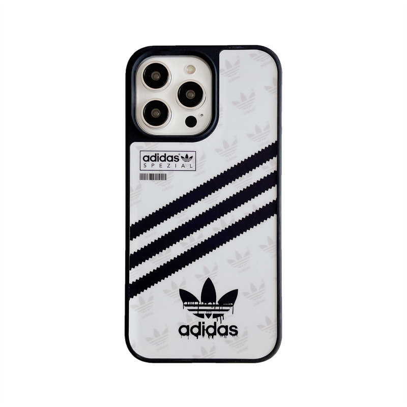adidas スマホケース iphone16/15/15pro TPU 高級 iphone14/14pro ケース アディダス アイフォンケース13 丈夫 iphone12pro カバー お揃い