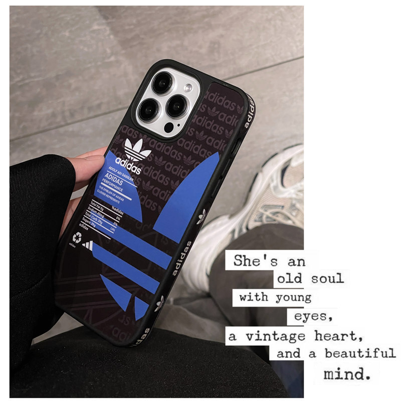 adidas スマホケース iphone16/15/15pro TPU 高級 iphone14/14pro ケース アディダス アイフォンケース13 丈夫 iphone12pro カバー お揃い