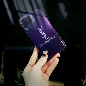 ysl iphone15/15pro/14proパープルに合うケース ブランド サンローラン iphone14plus/13/12 ケース 紫 ソフトケース 男女兼用