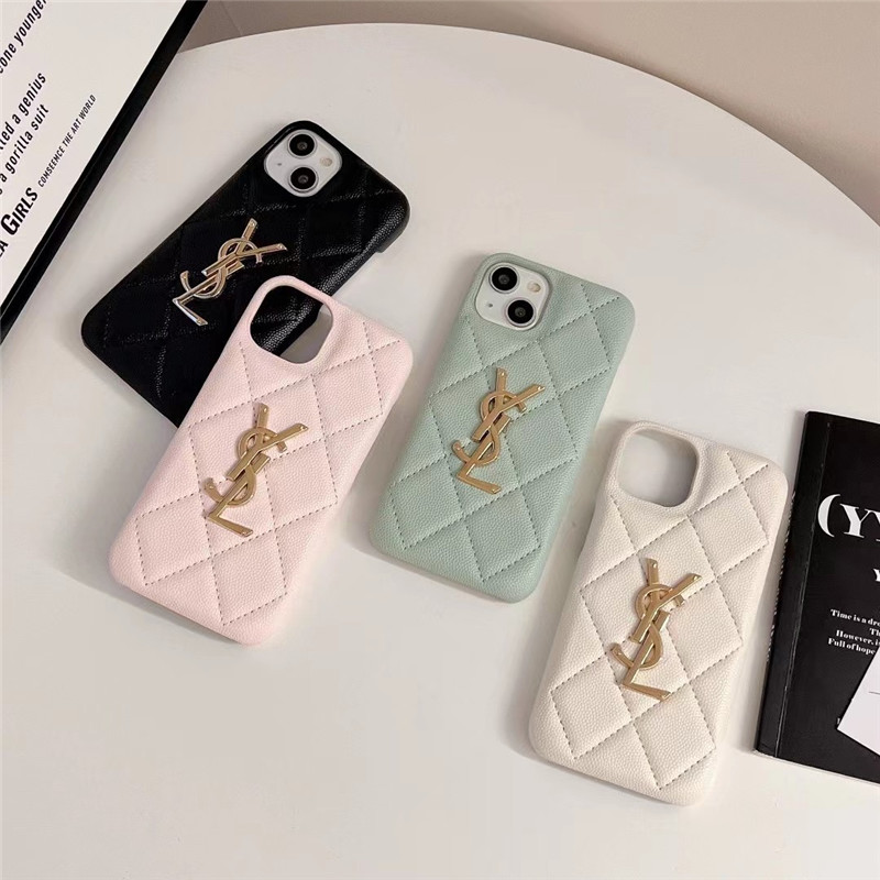 サンローラン iphone15/15プロ レザーケース ysl iphone14promax 