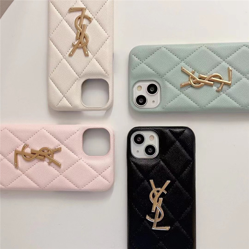 サンローラン iphone15/15プロ レザーケース ysl iphone14promax