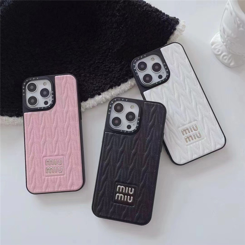 miumiu iPhoneケース 12iPhoneケース