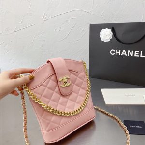 シャネル キャビア スキン バケツ バッグ コピー chanel バッグ ショルダー 鞄 ハイ ブランド 流行 バッグ レディース