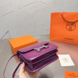 エルメス コンスタンス ミニ HERMES 小さい ショルダー バッグ シルバー金具 コンパクト バッグ 可愛い 2way ハイ ブランド ポシェット