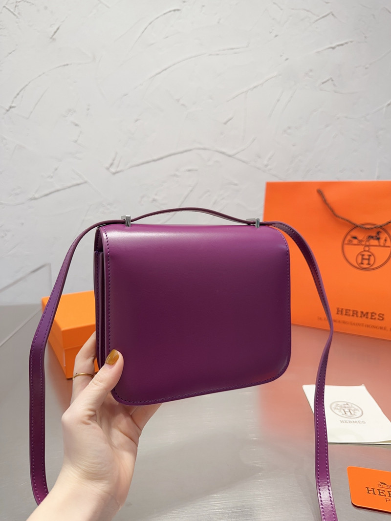 エルメス コンスタンス ミニ HERMES 小さい ショルダー バッグ シルバー金具 コンパクト バッグ 可愛い 2way ハイ ブランド ポシェット