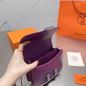 エルメス コンスタンス ミニ HERMES 小さい ショルダー バッグ シルバー金具 コンパクト バッグ 可愛い 2way ハイ ブランド ポシェット