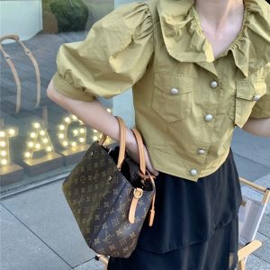 モンテーニュ ルイ ヴィトン ショルダー バッグ エレガント ヴィトン コピー 2way バッグ 人気 普段使い 通勤 バッグ レディース 30代 40代