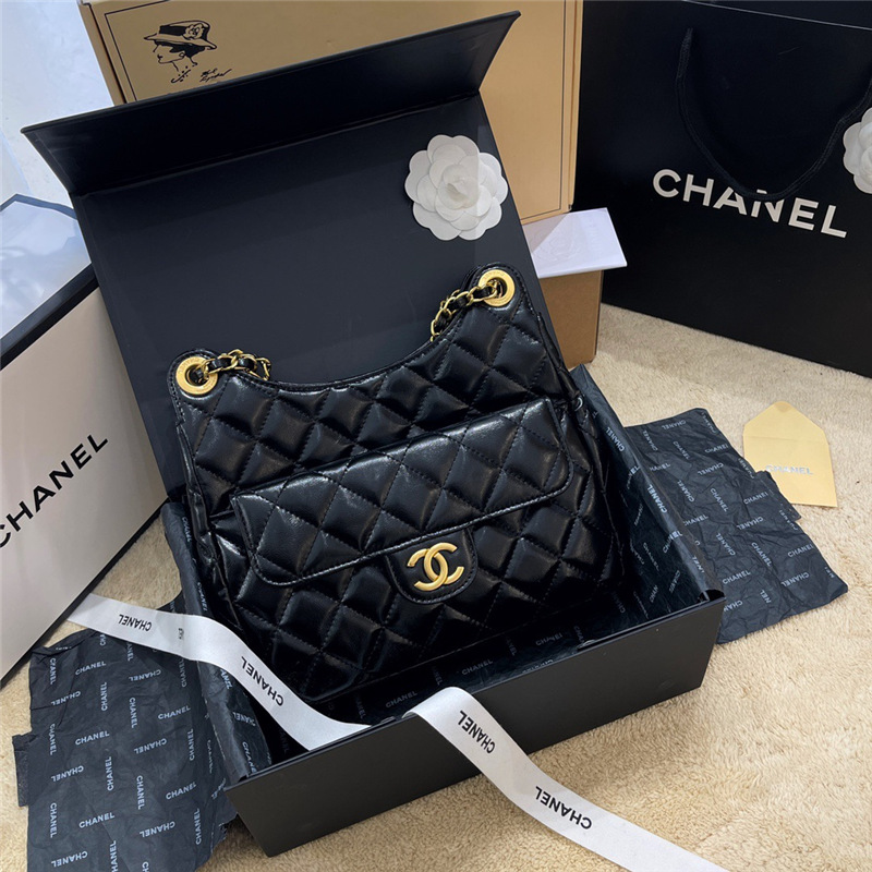【大人気☆】CHANEL チェーン ホーボー バッグ 2WAY マトラッセ シャネル ホーボーバッグ chanel マトラッセ ショルダー バッグ
