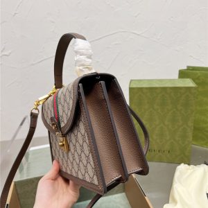 gucci オフィ ディア ショルダーバッグ レトロ グッチコピー ハンドバッグ ダブルG 斜めがけバッグ 人気
