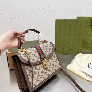 gucci オフィ ディア ショルダーバッグ レトロ グッチコピー ハンドバッグ ダブルG 斜めがけバッグ 人気