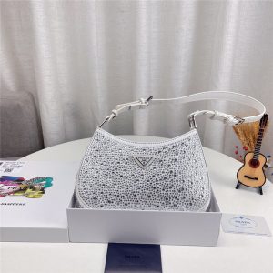 プラダ クレオ クリスタル サテン バッグ PRADA キラキラ バッグ パーティー 宴会 ショルダーバッグ ブランドコピー カバン おしゃれ 女性 プラダ クレオ クリスタル サテン バッグ PRADA キラキラ バッグ パーティー 宴会 ショルダーバッグ ブランドコピー カバン おしゃれ 女性