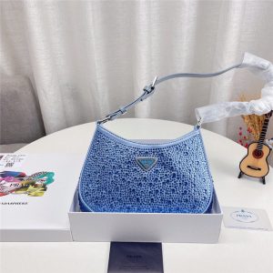 プラダ クレオ クリスタル サテン バッグ PRADA キラキラ バッグ パーティー 宴会 ショルダーバッグ ブランドコピー カバン おしゃれ 女性 プラダ クレオ クリスタル サテン バッグ PRADA キラキラ バッグ パーティー 宴会 ショルダーバッグ ブランドコピー カバン おしゃれ 女性