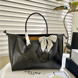 Alternative view of セリーヌ トート バッグ 人気 celine ハンドバッグ スカーフ付き 通学 通勤 バッグ レディース 大きい かばん カジュアル