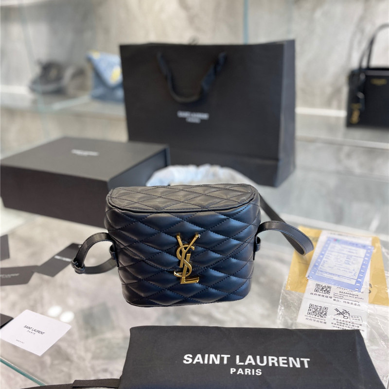 サンローラン ジューン ボックスバッグ YSL ショルダーバッグ  
