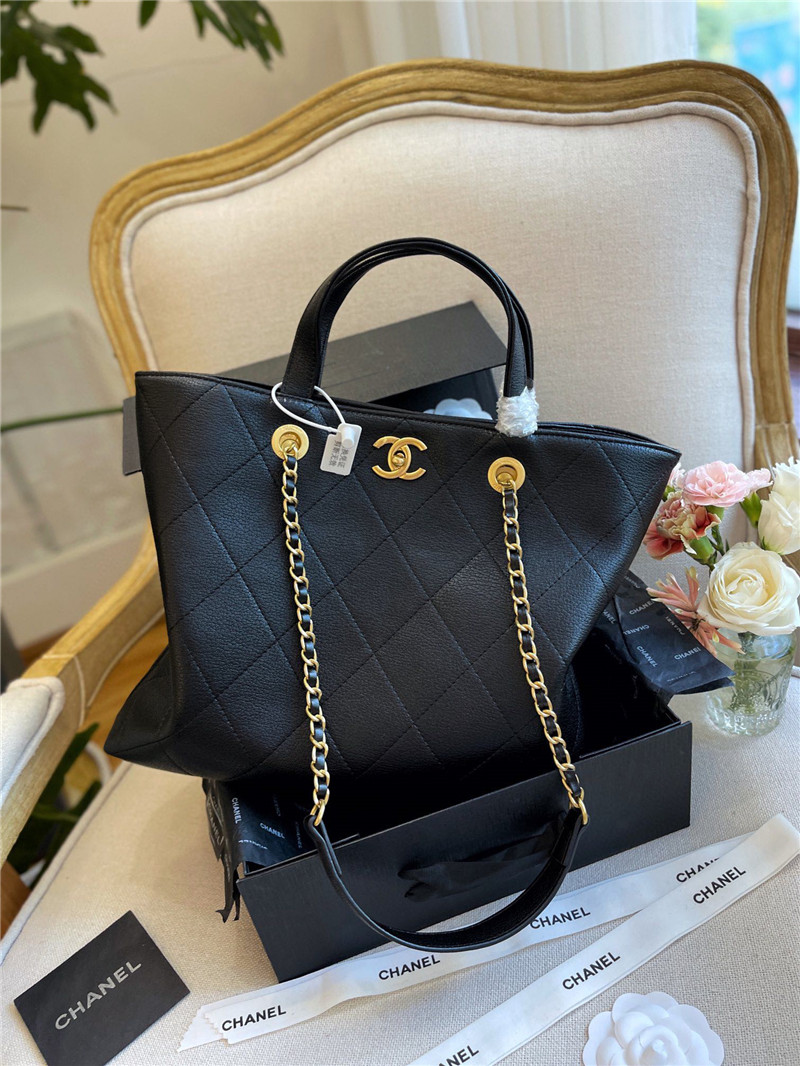 シャネル トート バッグ ショルダー chanel マザーズ バッグ おすすめ レザー 通勤 バッグ 女性 軽い 肩掛け ハイ ブランド カバン 高級