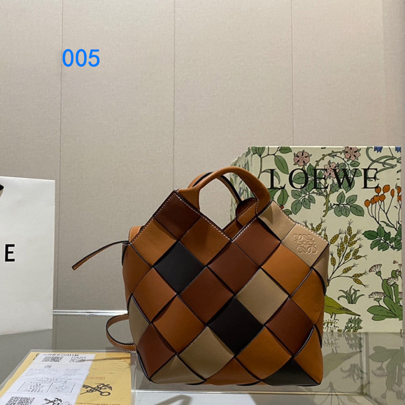 ロエベ ウーブン バスケット バッグ loewe バスケット バッグ 2way  