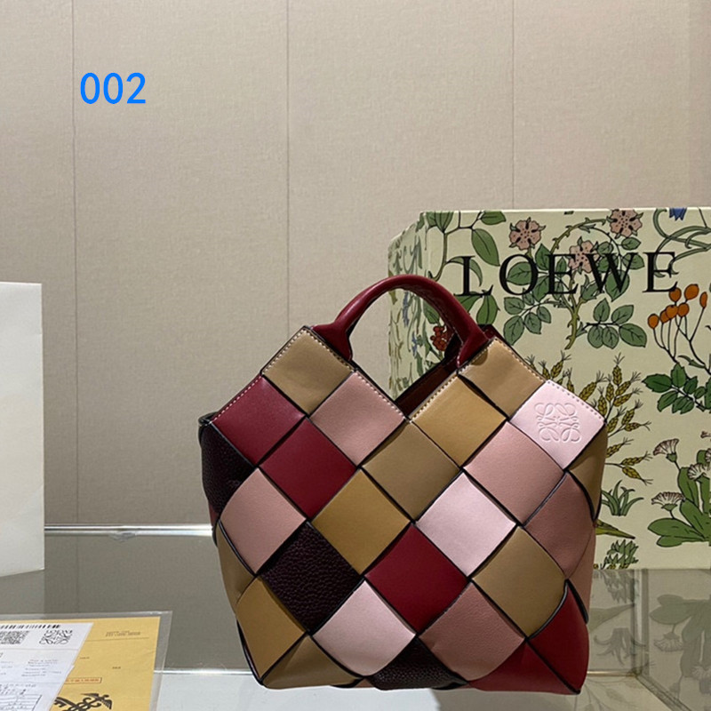 ロエベ ウーブン バスケット バッグ loewe バスケット バッグ 2way ショルダーバッグ レディース ハンドバッグ 可愛い
