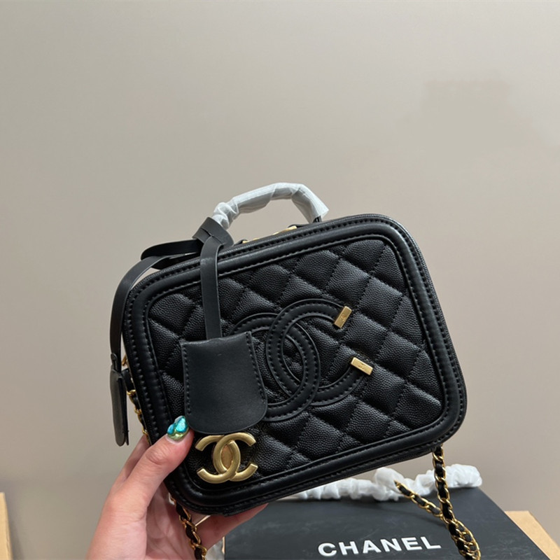 シャネル ccフィリグリー バッグ chanel バニティ バッグ ハンドバッグ  