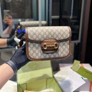 Alternative view of グッチ ホース ビット 1955 ショルダーバッグ 人気 gucci クロスボディバッグ 高級 斜め掛け バッグ レディース スーパーコピー 安全なサイト