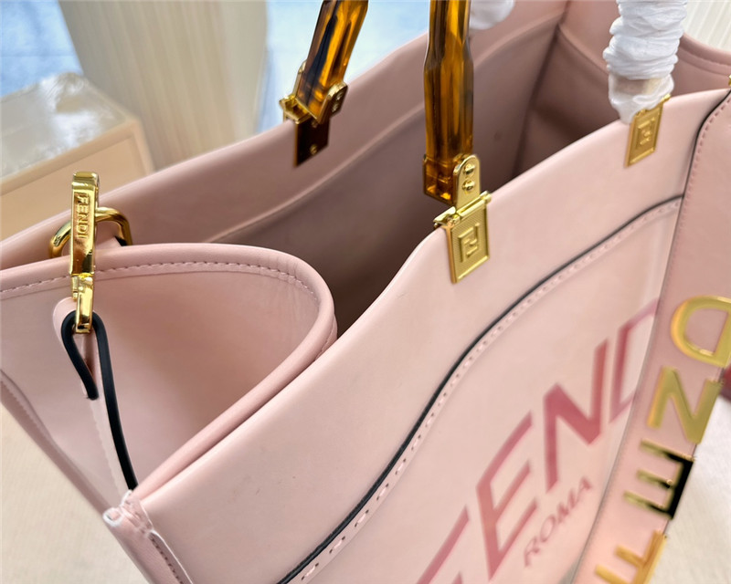 フェンディ トート バッグ ショルダー べっ甲ハンドル fendi