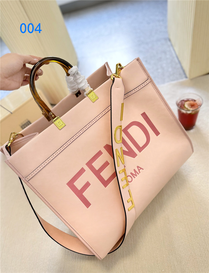 フェンディ トート バッグ ショルダー べっ甲ハンドル fendi バッグ  