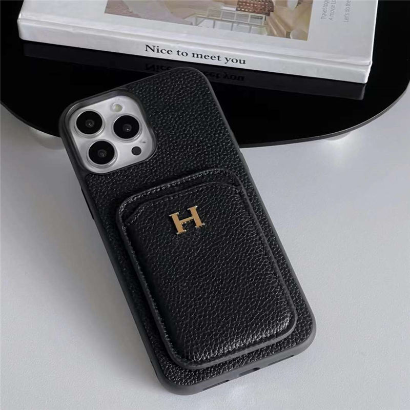 エルメス iphone16/16pro ケース レザー 高級 hermes iphone15  