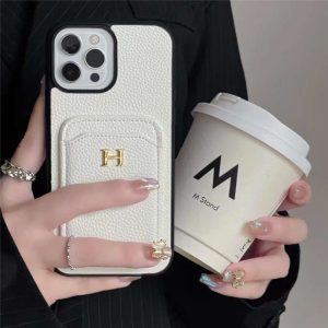 Alternative view of エルメス iphone17/17pro ケース レザー 高級 hermes iphone16/16promax/15/14 スマホケース カード 入れる iphone ケース ペア 大人 ビジネス