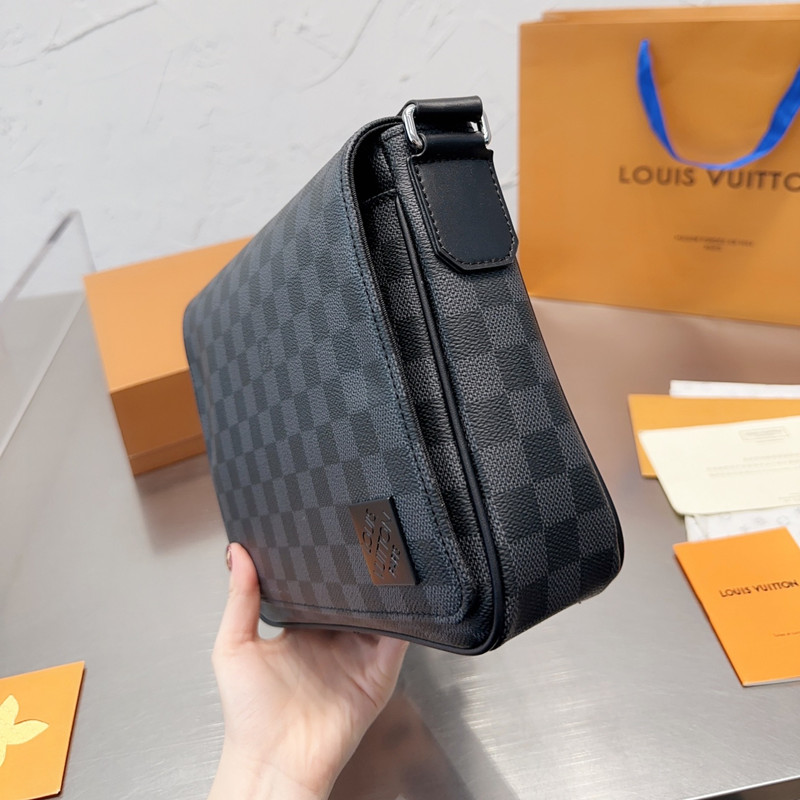 ルイ ヴィトン メッセンジャー バッグ メンズ ダミエ ビジネス バッグ ブランド ヴィトン ショルダー バッグ 人気 スーパーコピー