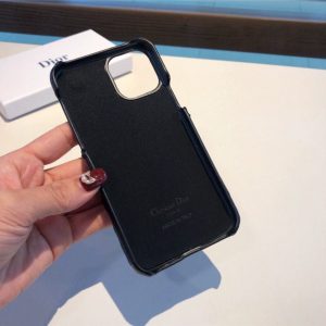 Lady dior iPhone17/17proケース カード収納 iphone16/15pro max ケース ディオール iphone14/13/12ケース ハイブランド 女子 スマホケース レザー おしゃれ