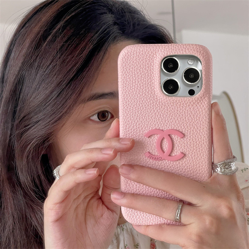 【ピンクが可愛い♡】CHANEL iPhone16Pro ケース スマホ ケース シャネル キラキラ chanel iphone16 ケース ハイ