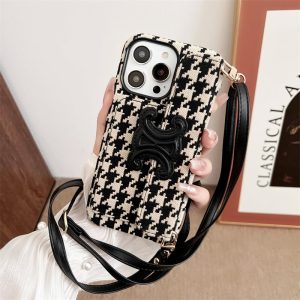 セリーヌ iphone17/17pro ケース iphone16/16pro ケース ブランド レディース iphone15/14pro max ケース ショルダー ブランド iphone ケース celine iphone13 ケース カード 収納