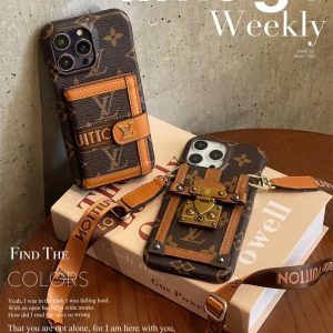 Alternative view of スマホ ショルダー メンズ ブランド ヴィトン スマホ ショルダー iPhone17/17pro ルイヴィトン iphone16/15proケース コピー iphone14/14promax ケース ブランド 人気 iphone13/12ケース カード収納