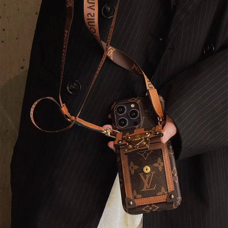 スマホ ショルダー メンズ ブランド ヴィトン スマホ ショルダー iPhone17/17pro ルイヴィトン iphone16/15proケース コピー iphone14/14promax ケース ブランド 人気 iphone13/12ケース カード収納