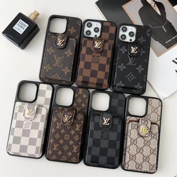 vuitton 携帯ケース ブランド ヴィトン アイフォンケース iphone15/15proケース カード収納 gucci アイフォンケース14/13/12 iphone ケース 財布 型 ブランド スマホケース ハイブランド コピー